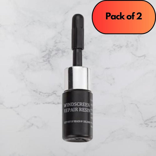 Windshield & Glass Repair Resin – Fix Cracks in Minutes! (Pack of 2)