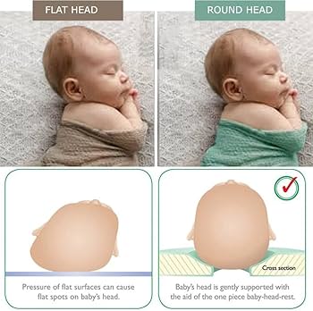 Baby Shaping Head Support Pillow - Assorted Colour