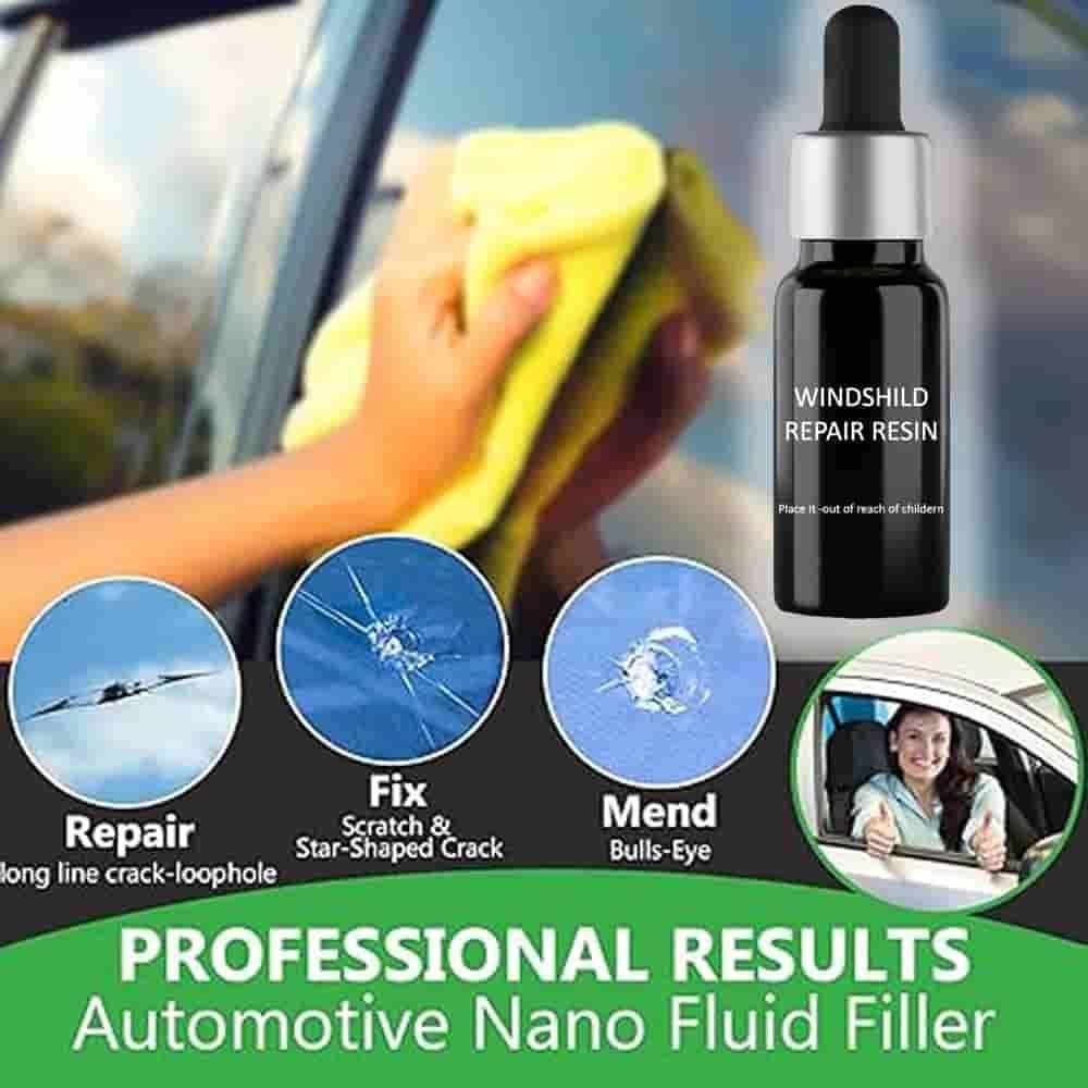 Windshield & Glass Repair Resin – Fix Cracks in Minutes! (Pack of 2)