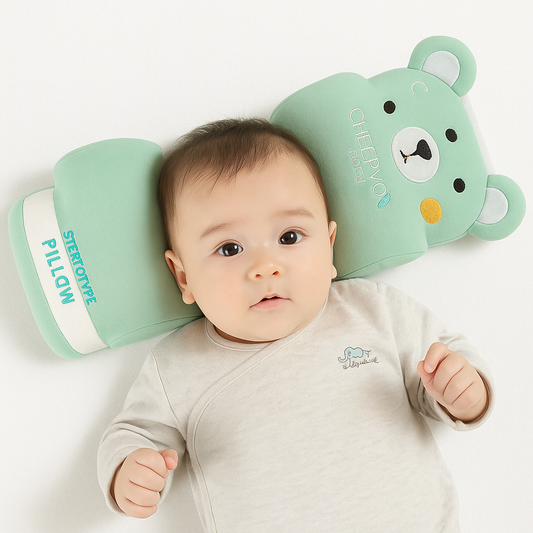 Baby Shaping Head Support Pillow - Assorted Colour
